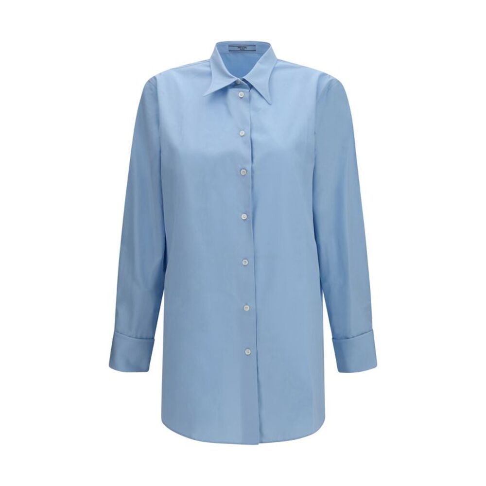 Prada Women Cotton Poplin Shirt